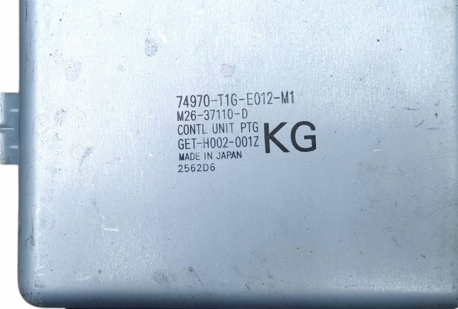 control unit bonnet boot Honda CR-V 4 RE6 2013 74970T1GE012M1