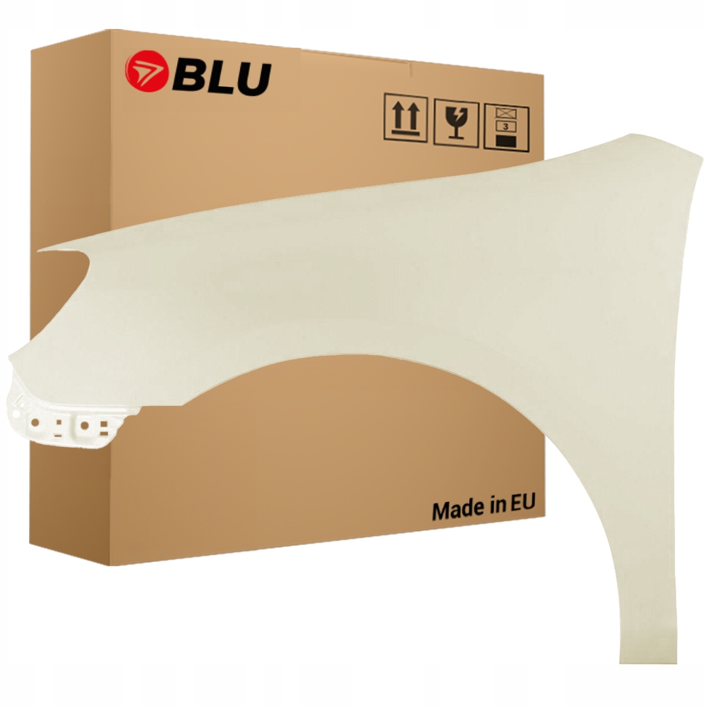 Blu Blatník Vw Golf VI 6 LR7L levý stříbrný 08-16 přední hatchback