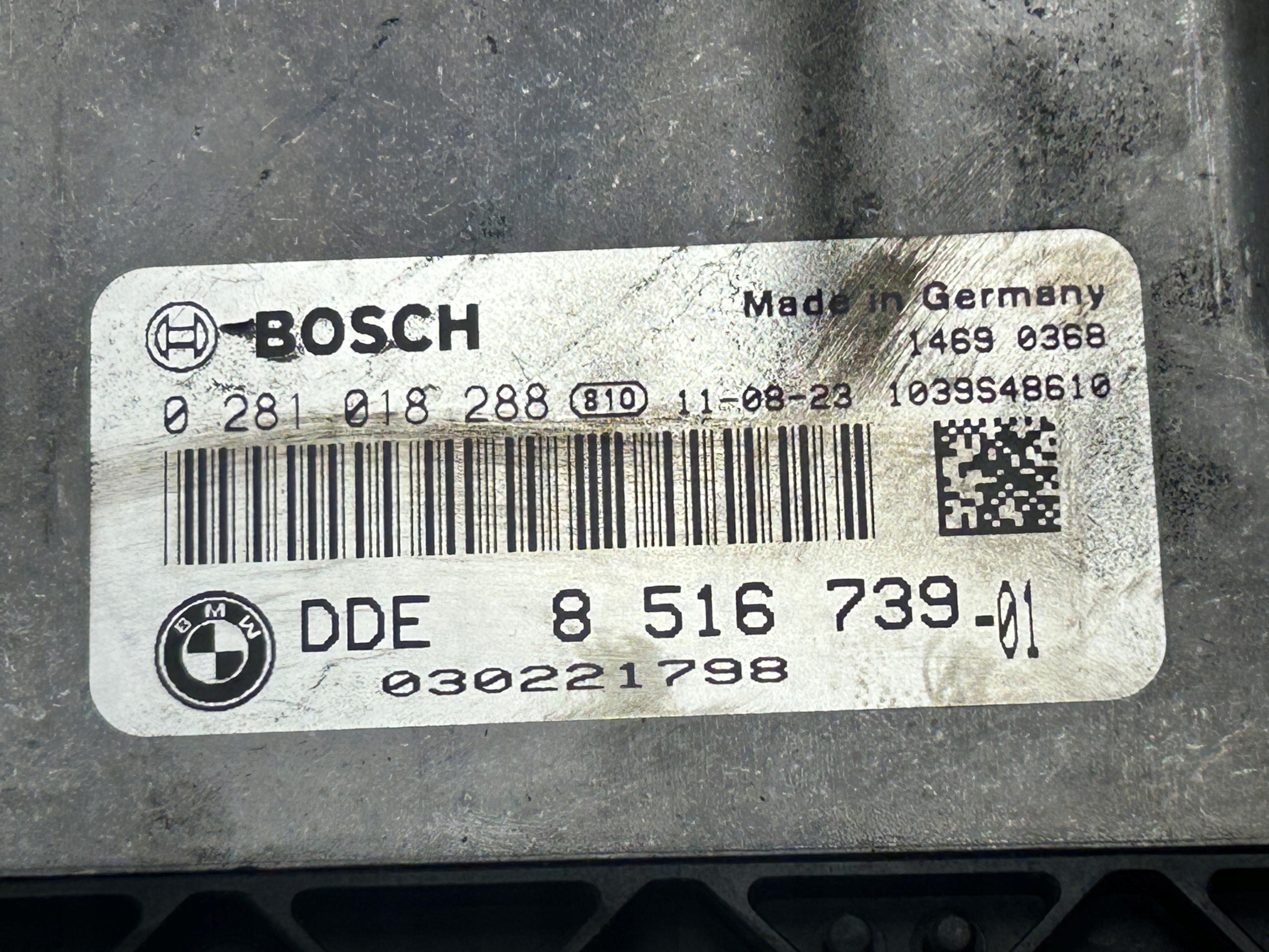 MINI 1,6 D 2,0 D computer control unit of the engine 8516739