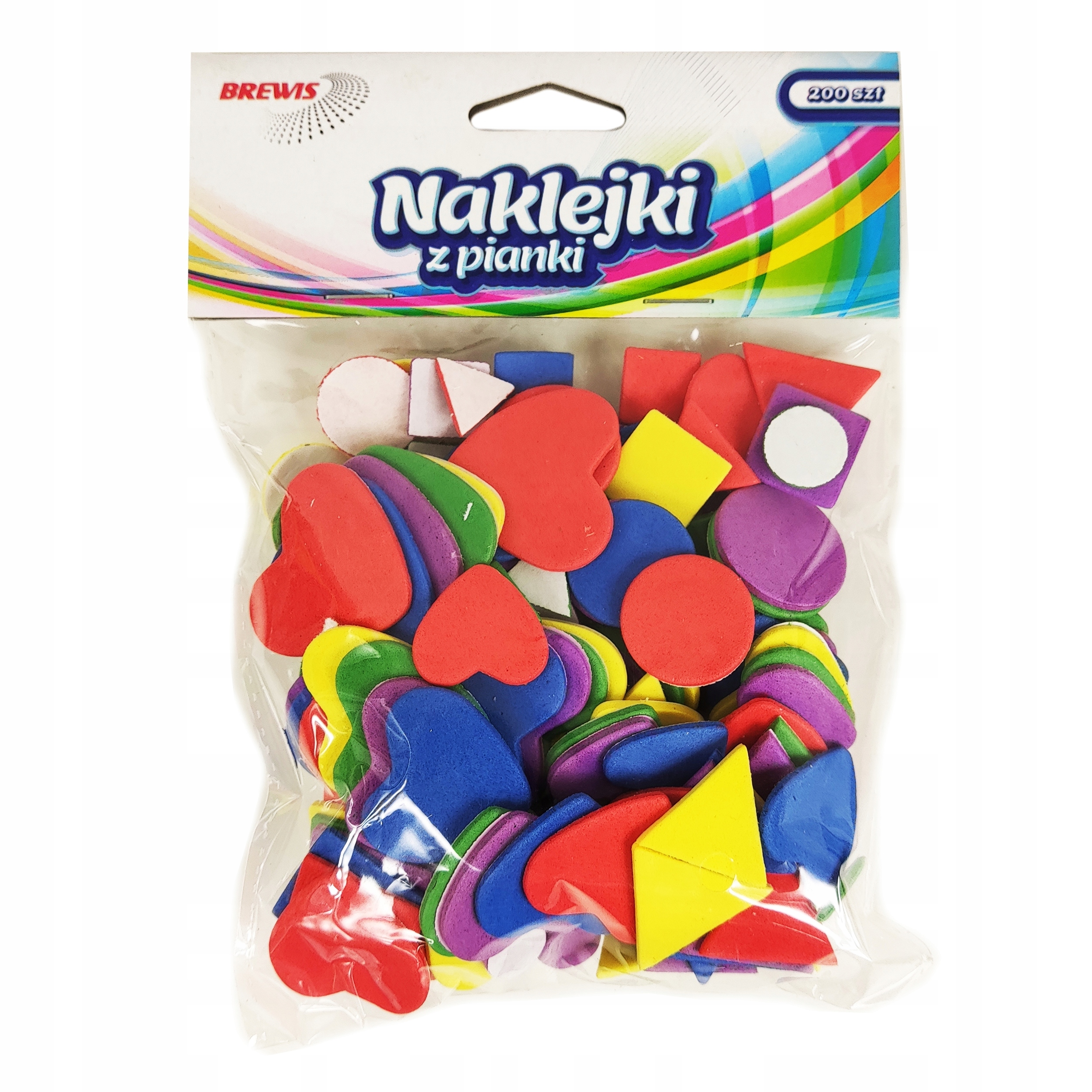 

Naklejki Z Pianki PVC14 Figury Brewis 200 Sztuk