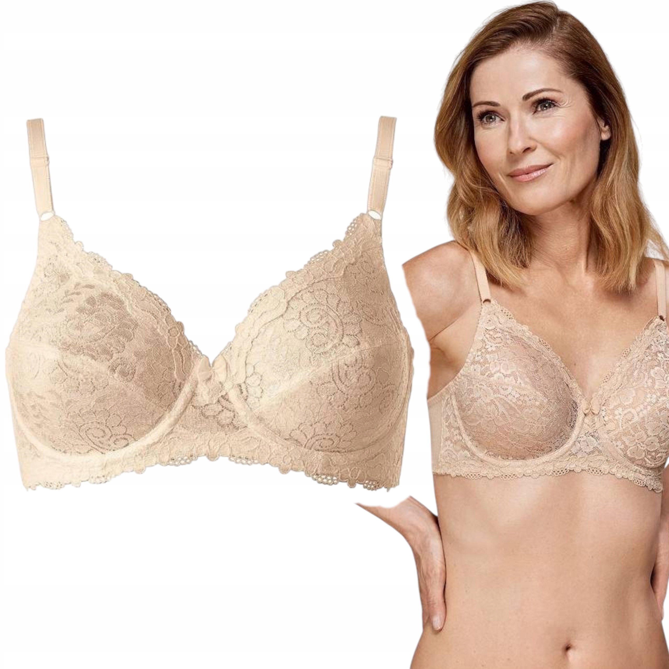 Podprsenka Triumph Compliment W Béžová 95 D Modelovací Podprsenka