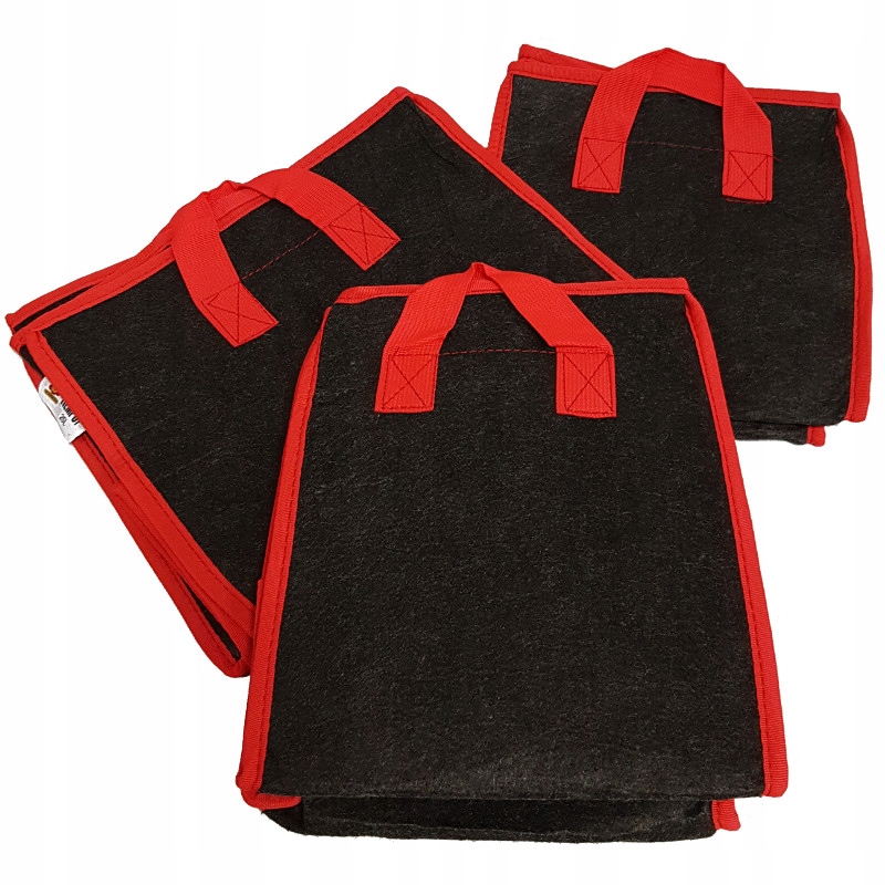 

Doniczka Materiałowa 11L 23x23x26CM Oddychająca!