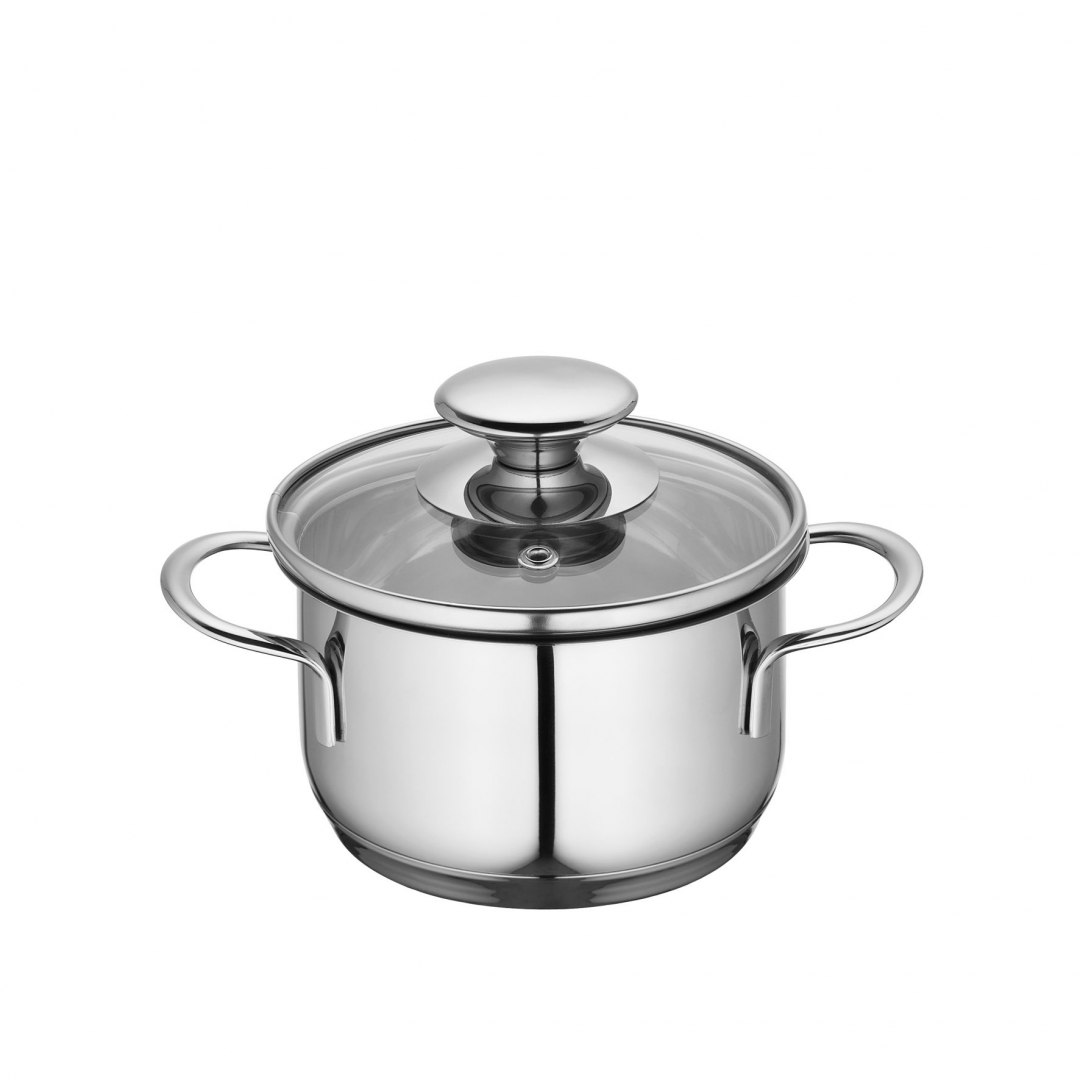 

Mini garnek z pokrywką, 0,65 l, śred. 12 cm