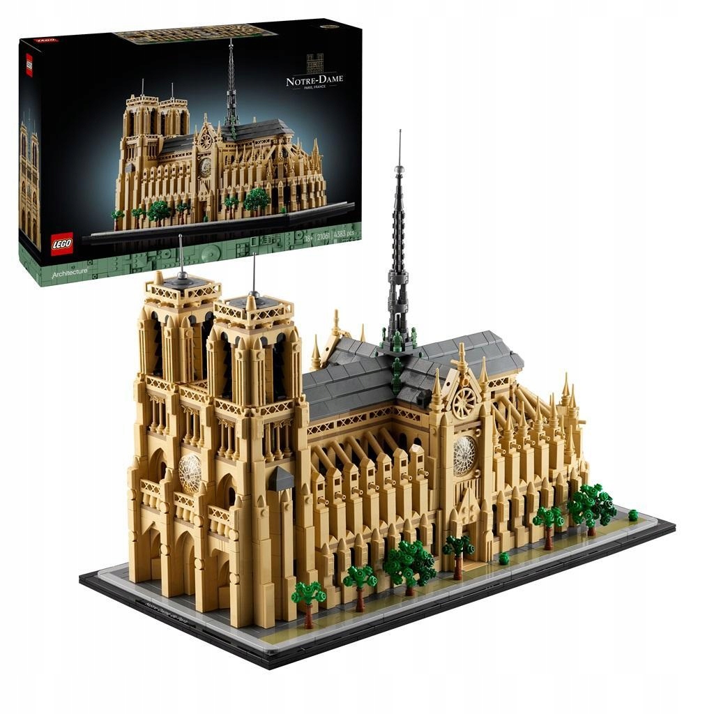 Lego(r) Architecture 21061 Notre-dame V Paříži