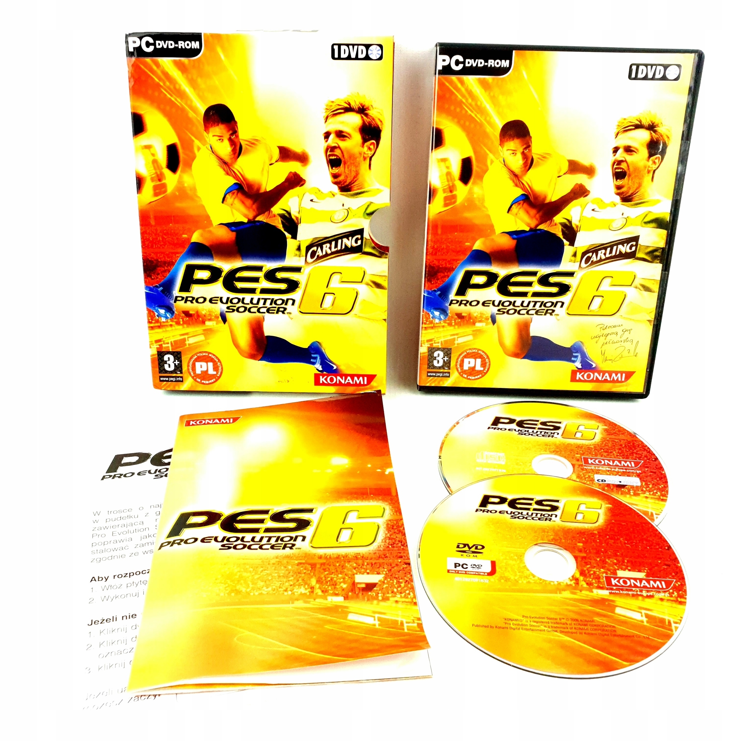 PRO EVOLUTION SOCCER 6 / 2006 PES PC POLSKIE PL