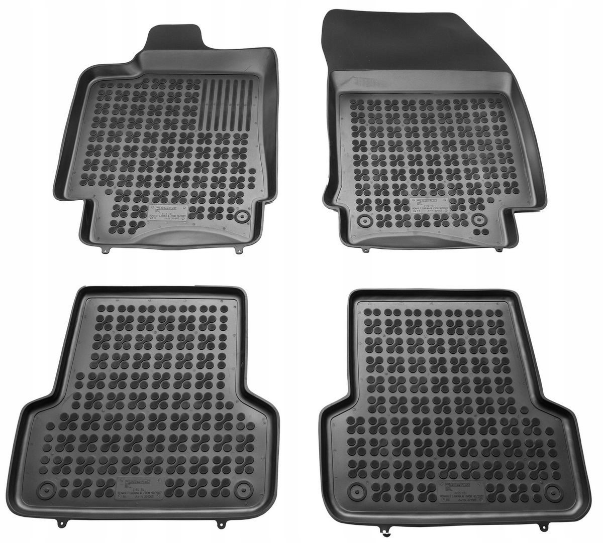 Gumové autokoberce Renault Laguna III, 2007-2015