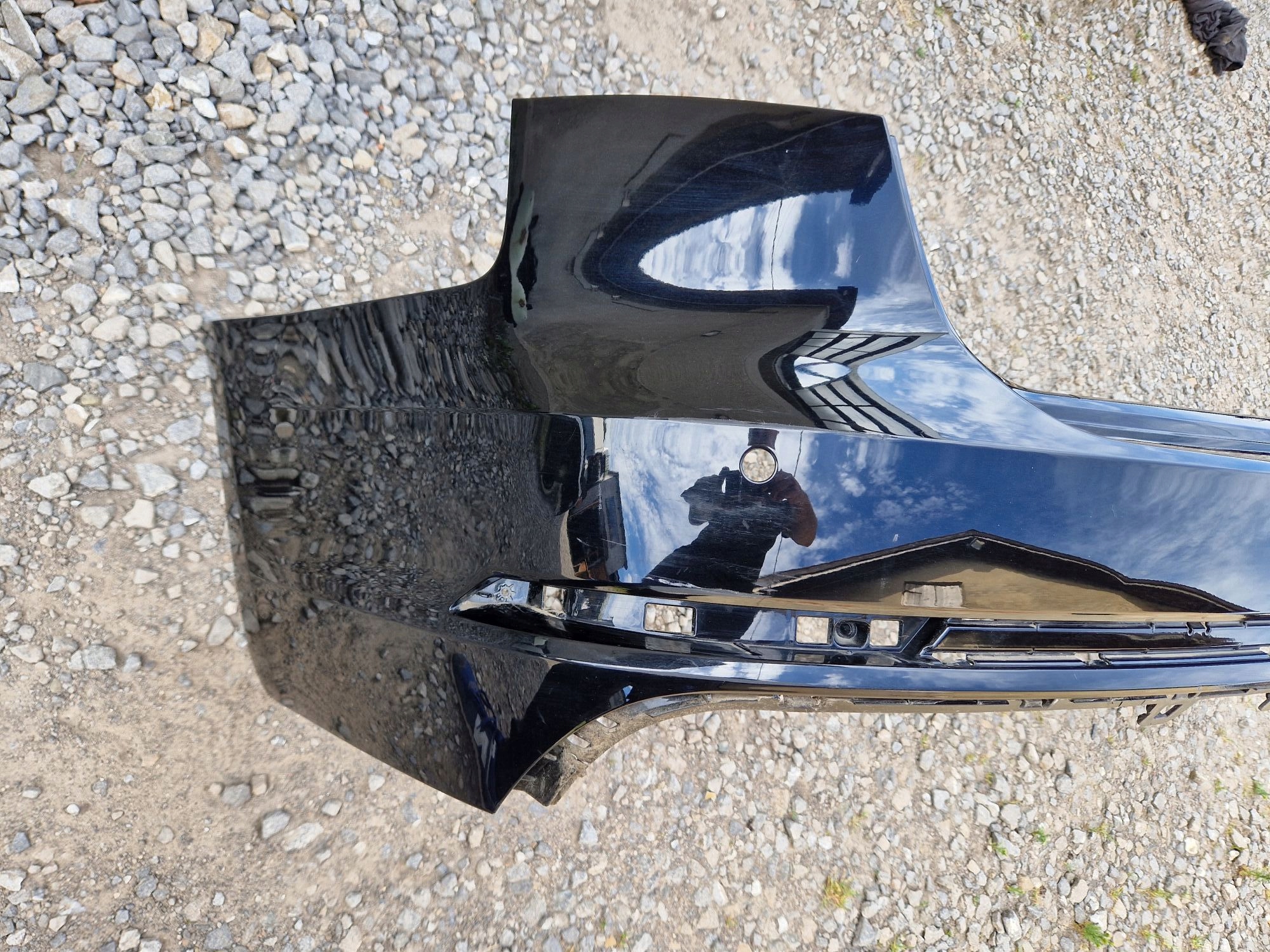 bumper rear AUDI A4 B9 S-LINE KOMBI 2015R->