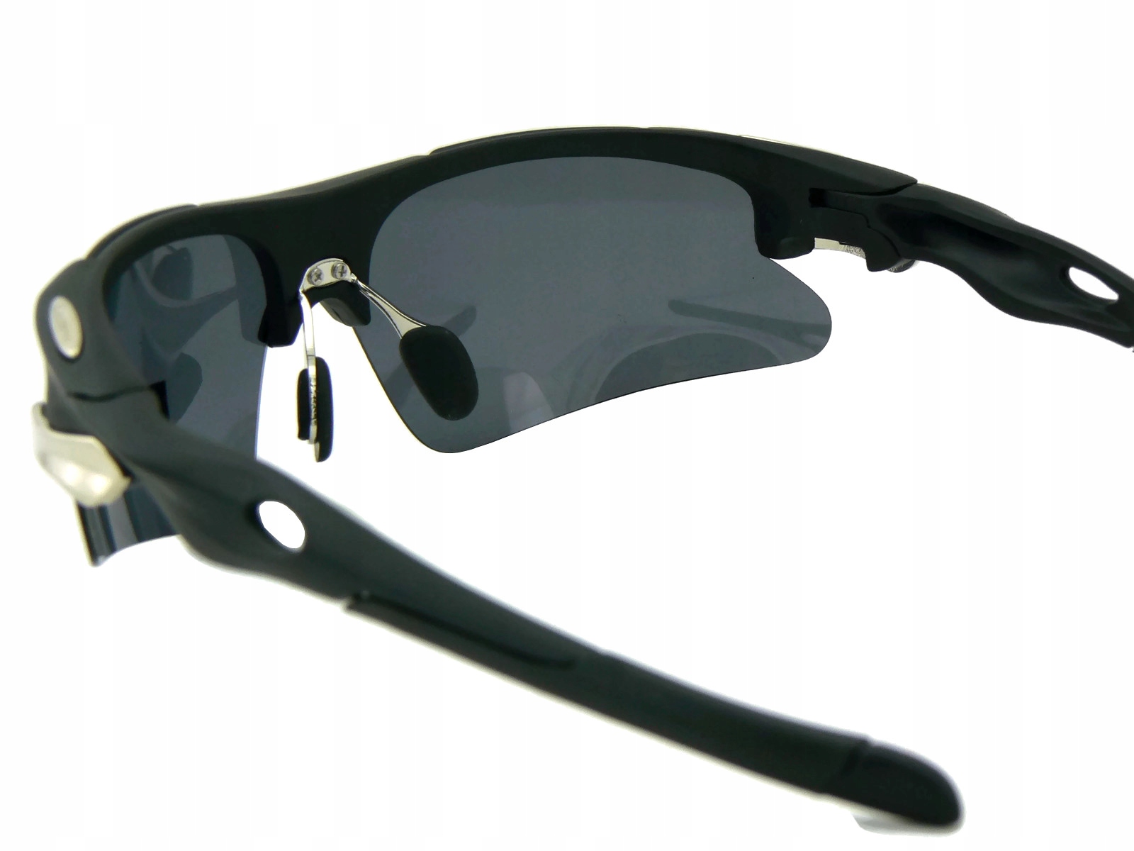 OKULARY POLARYZACYJNE SPORTOWE CZARNE NA ROWER LZ Płeć produkt uniseks