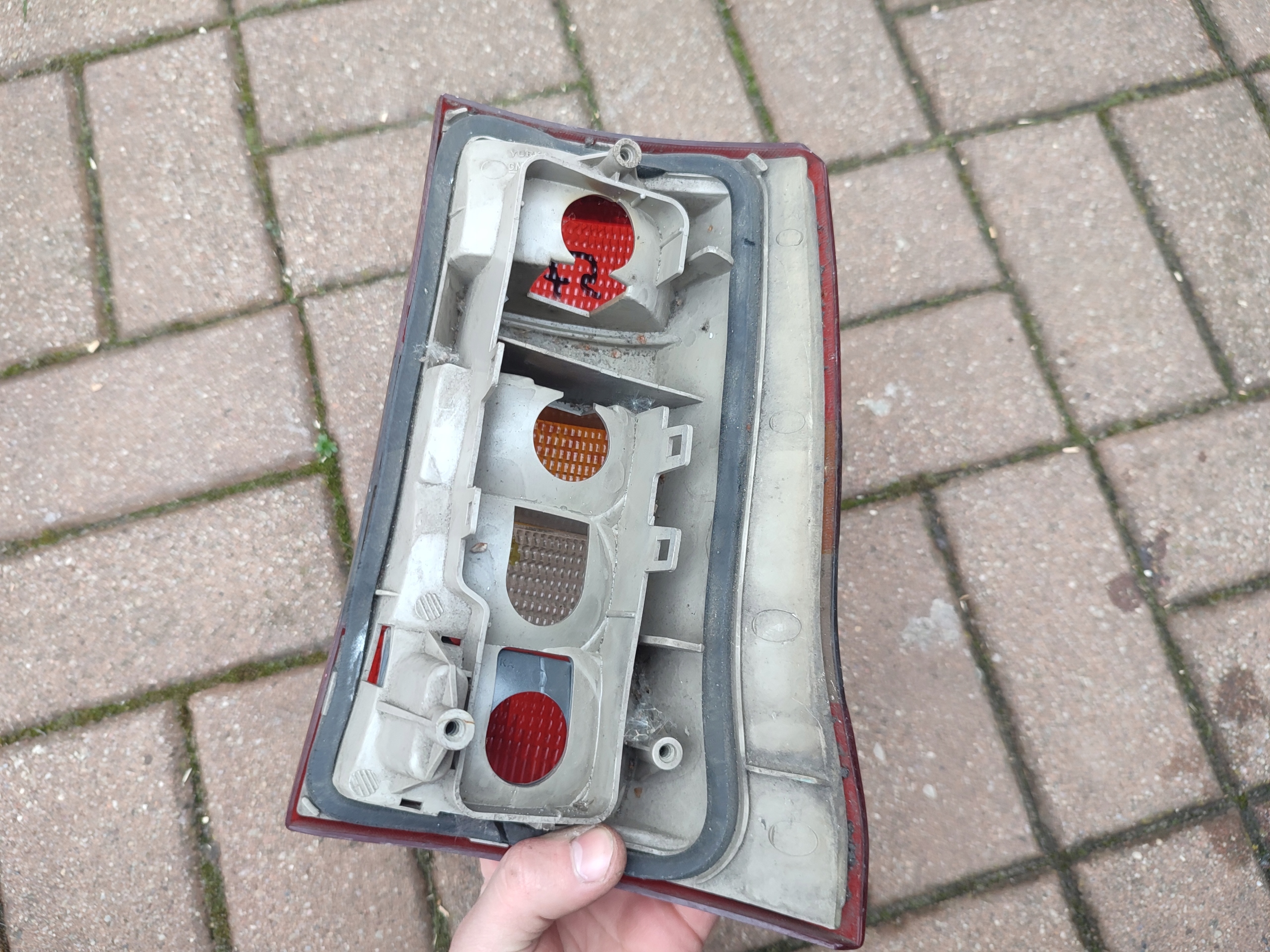 light left rear part left rear opel astra f kombi