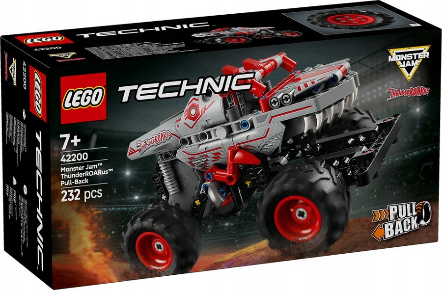 stavebnice Lego Technic Monster Jam ThunderROARus 232 dílků 42200