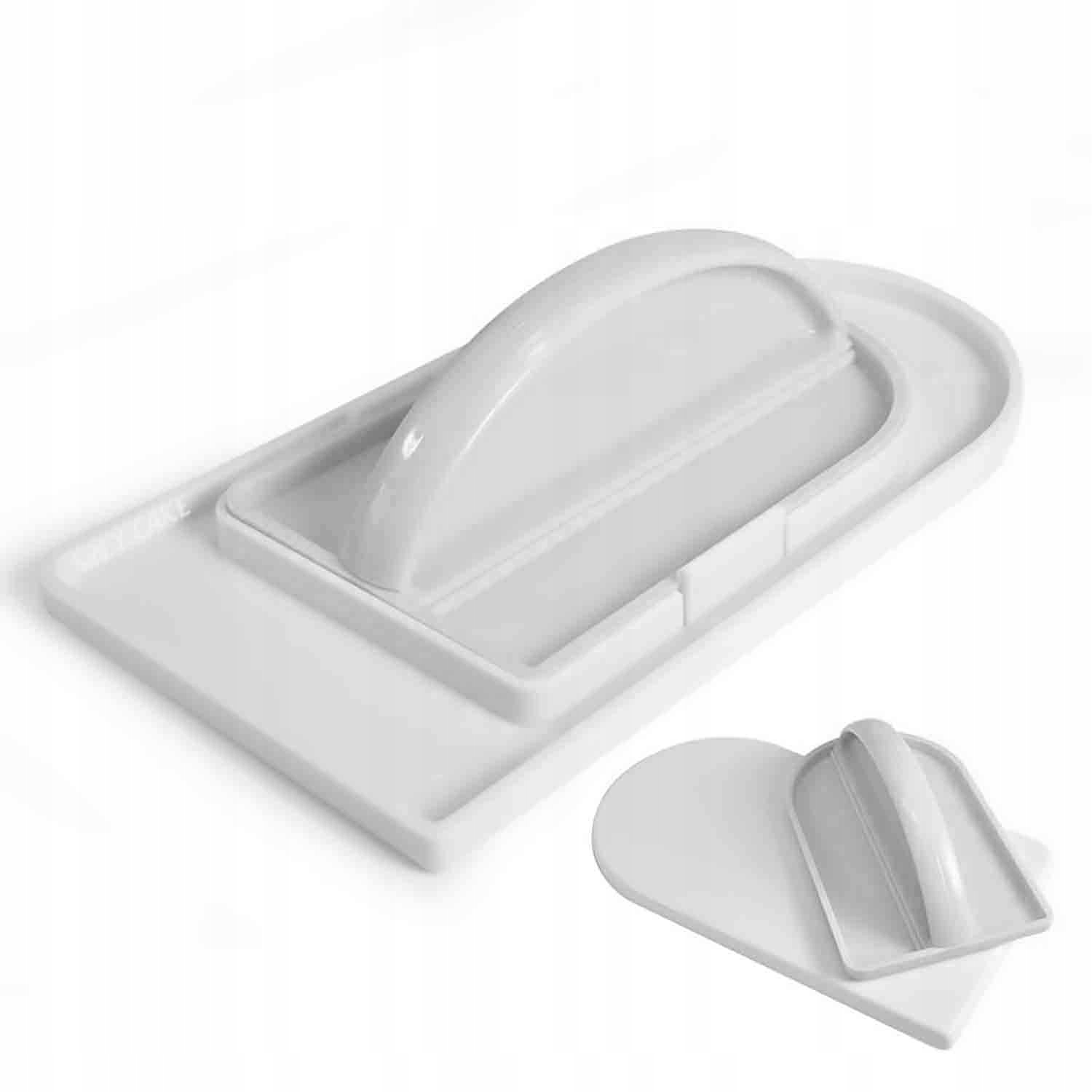 SZPATUŁKA PACKA CUKIERNICZA DO WYGŁADZANIA MASY KREMÓW 2W1 Marka Brunbeste