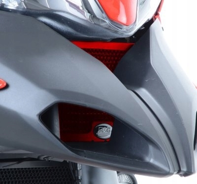OSŁONA CHŁODNICY OLEJU DUCATI MULTISTRADA1200 RED