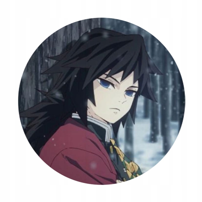 Przypinka Kimetsu no Yaiba Giyuu 58mm
