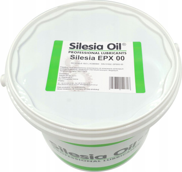 SILESIA SMAR POLPLYNNY DO PRZEKLADNI EPX 00 10KG Brand Silesia Oil