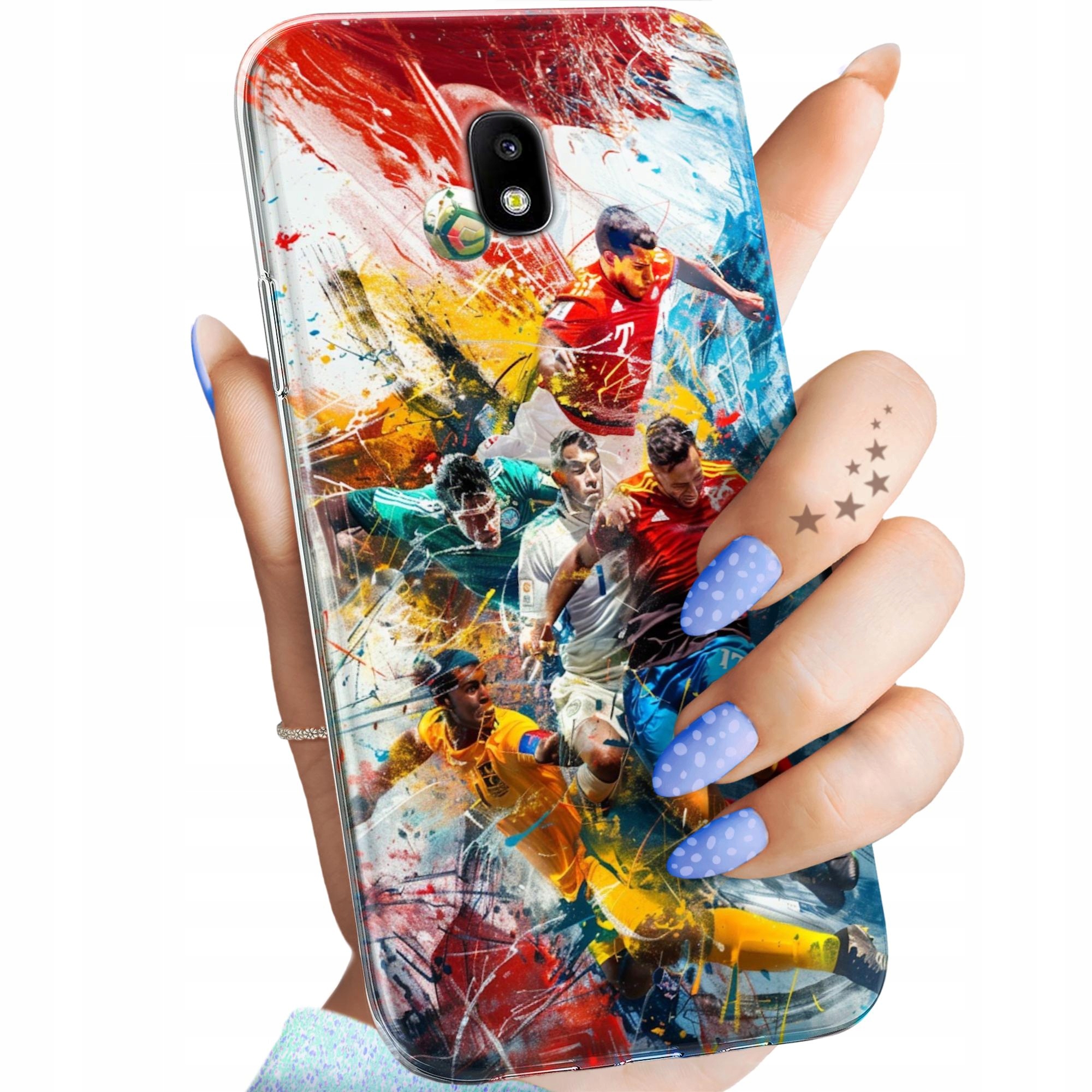Etui Do Samsung Galaxy J3 2017 Euro 2024 Piłkarskie Sportowe Obudowa