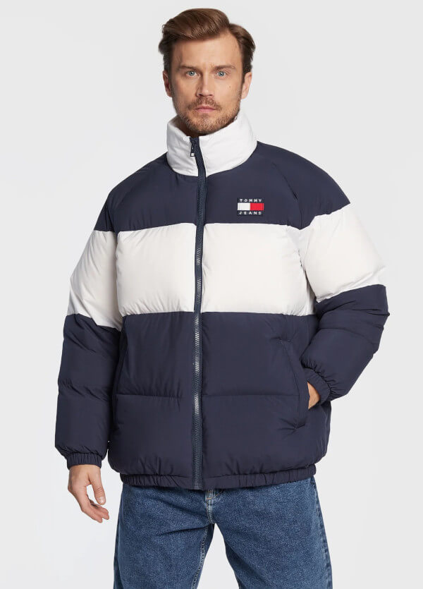 Tommy Hilfiger Jeans péřová bunda Authentic Serif C87 vel XXL