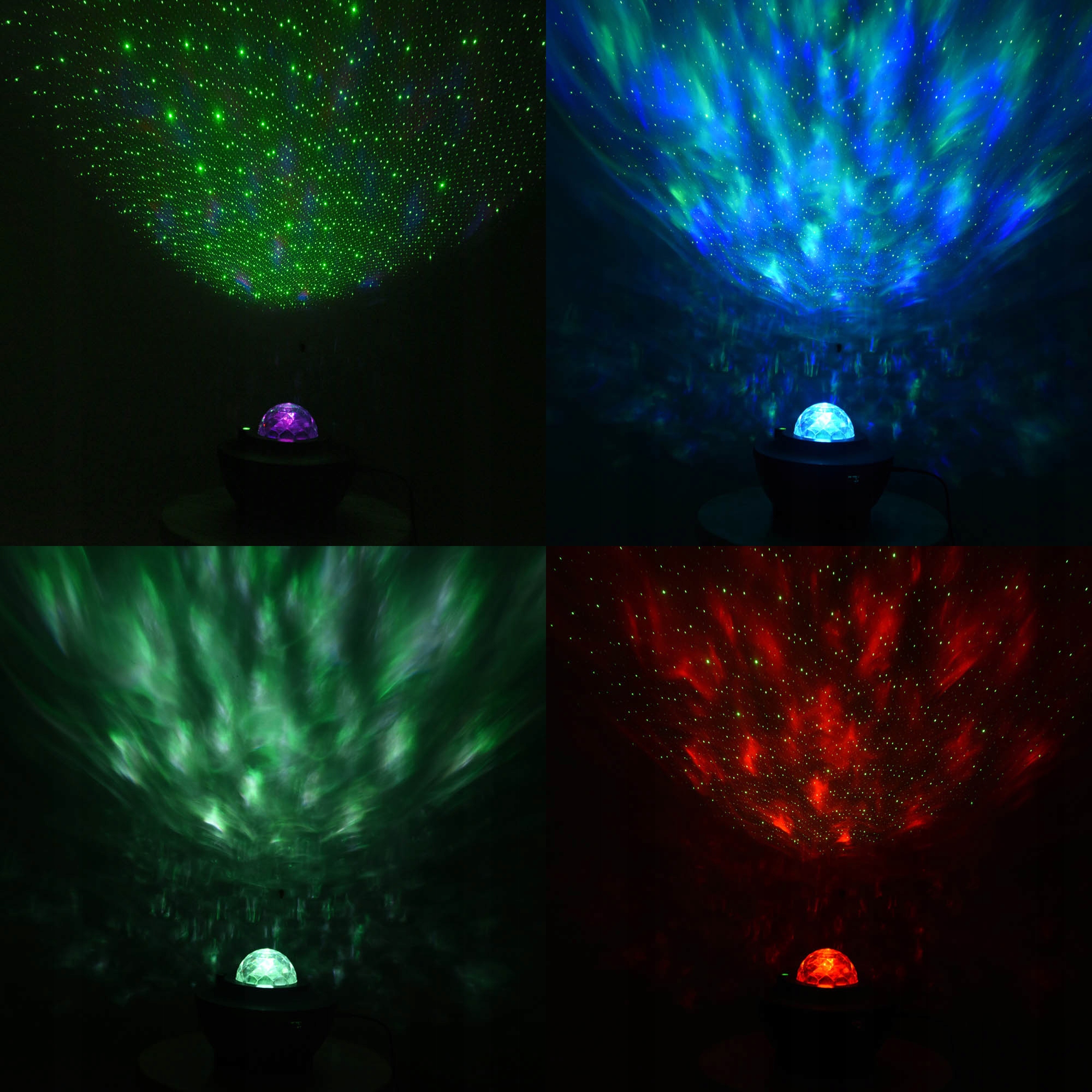 PROJEKTOR GWIAZD STAR RZUTNIK LAMPKA NOCNA GŁOŚNIK LED USB BLUETOOTH +PILOT Marka Mik-Star