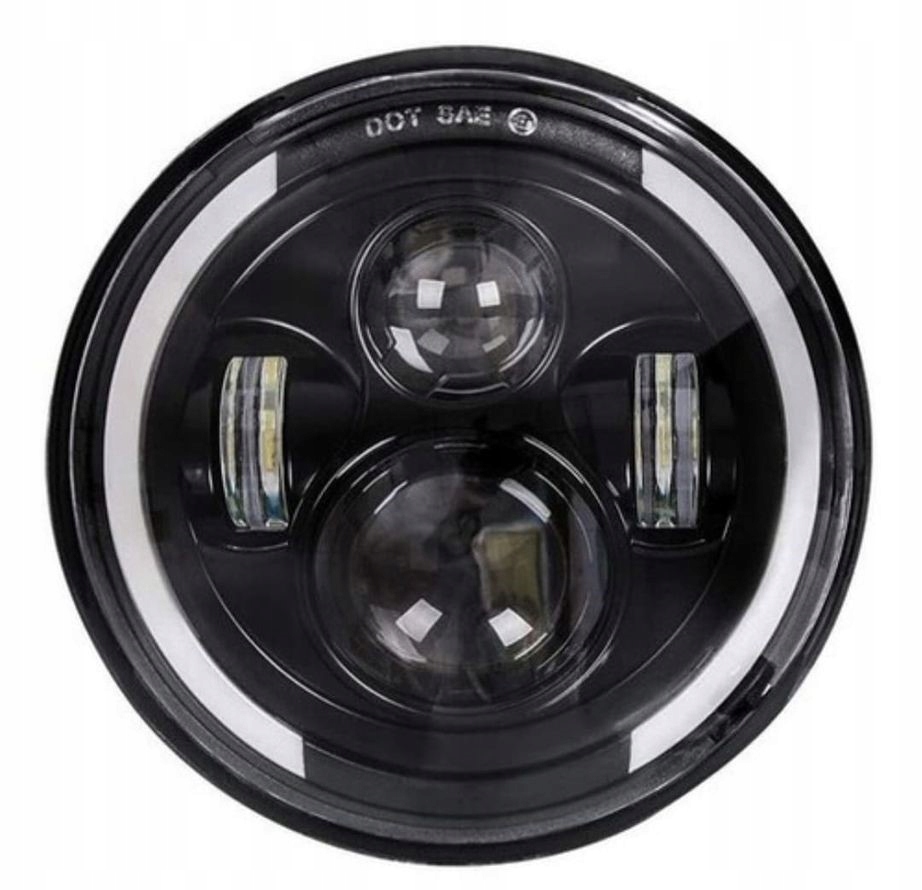 

7 Cali Reflektor Lampa Led Przednia Motocykl 150W