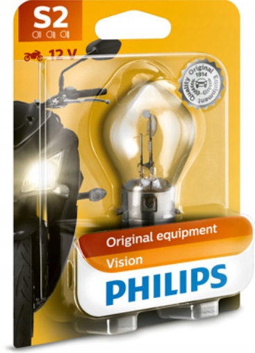 

Philips Żarówka 12V S2 35W BA20D City Vision Moto