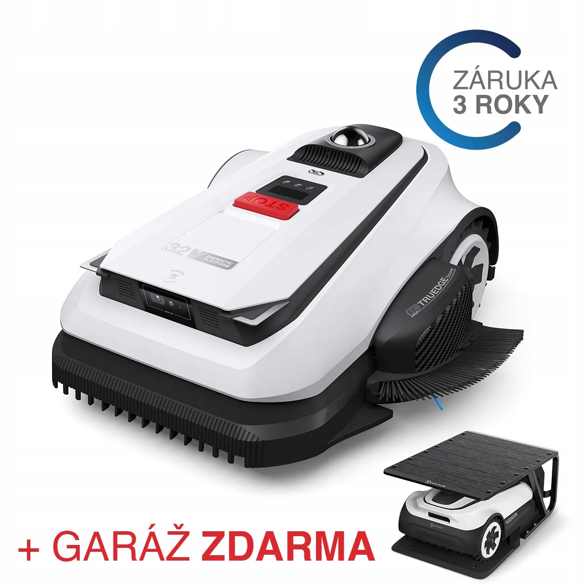 Ecovacs Goat A1600 LiDAR Pro White robotická kosačka