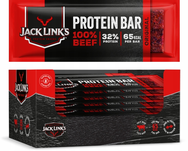 Sušené hovězí maso Tyčinka Jack Links Beef Bar 14 x 22,5 g