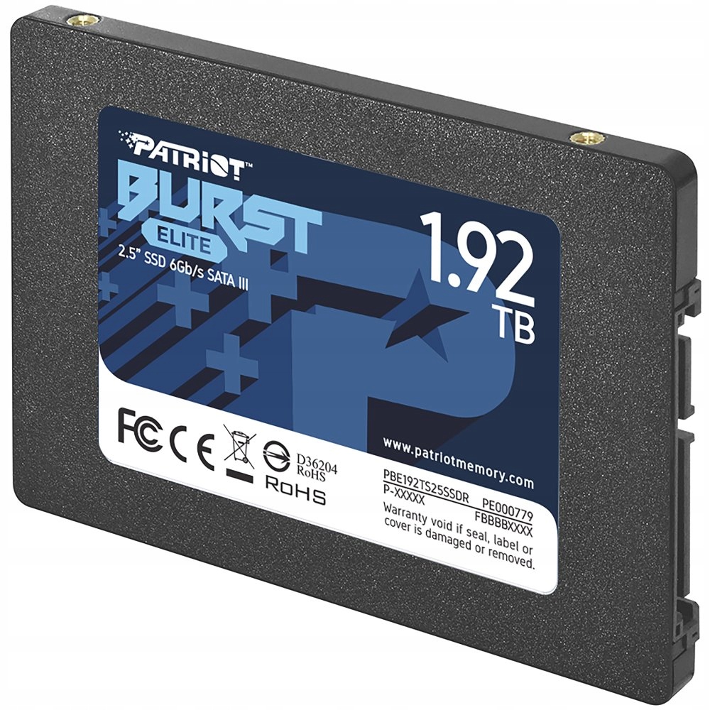 Patriot Burst Elite 1,92TB Ssd Interní 2,5" Sata 6Gb/s