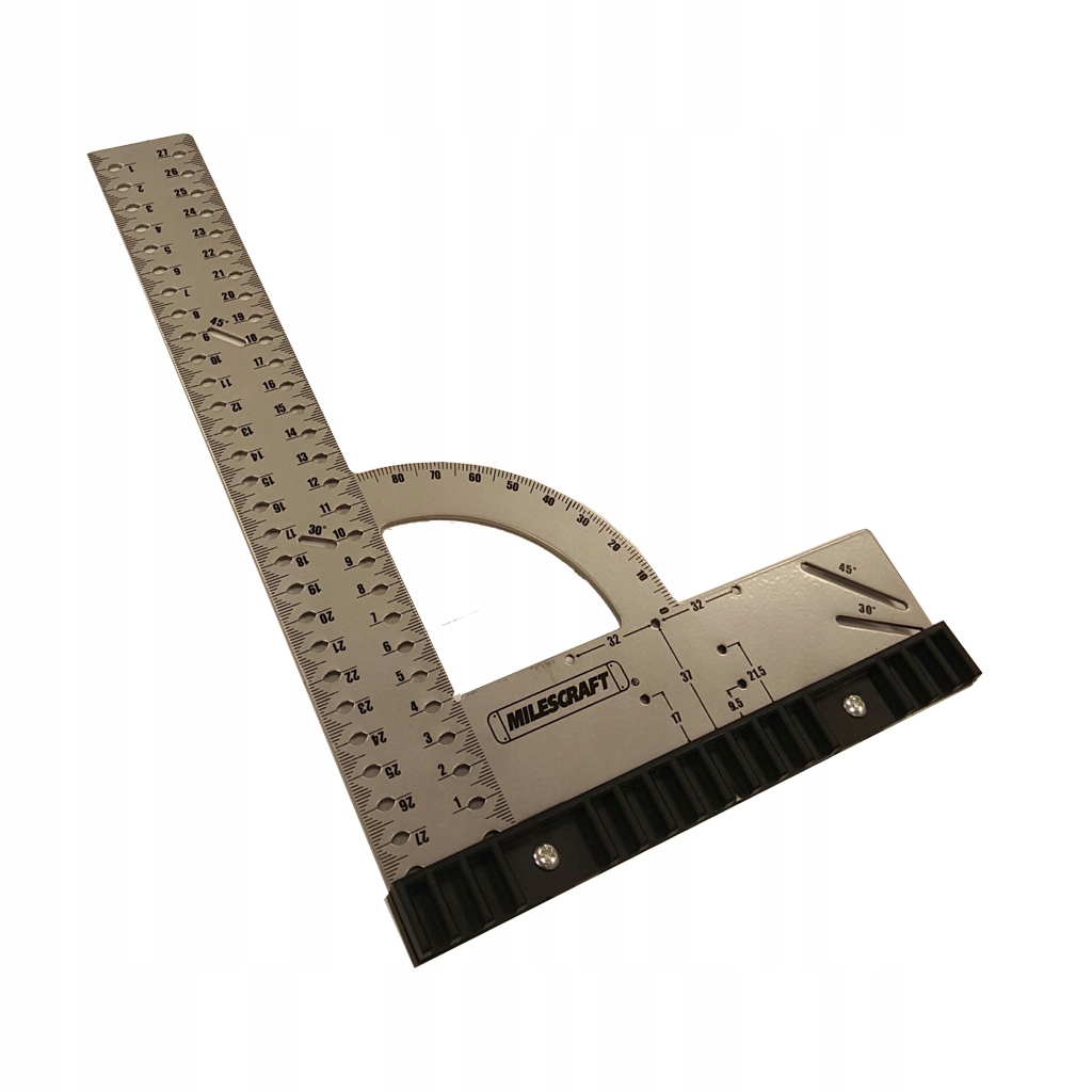 

Duży Multifunkcyjny kątownik stalowy 500x280mm Mil