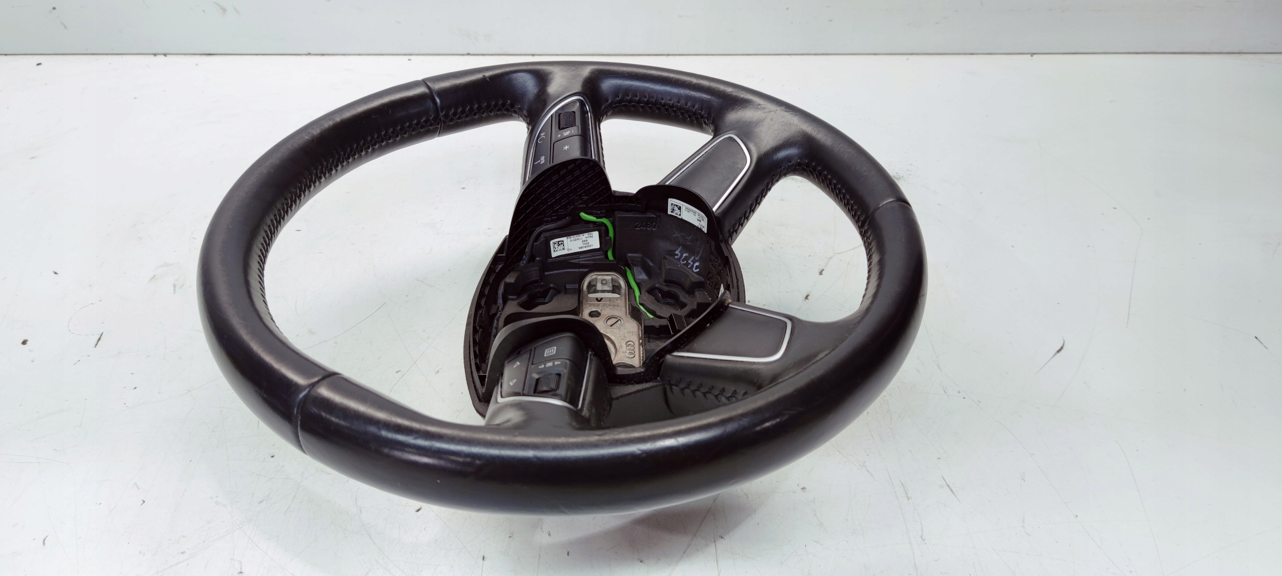 lenkrad Leder MULTIFUNKCJA AUDI Q3 8U 8U0419091T 1KT