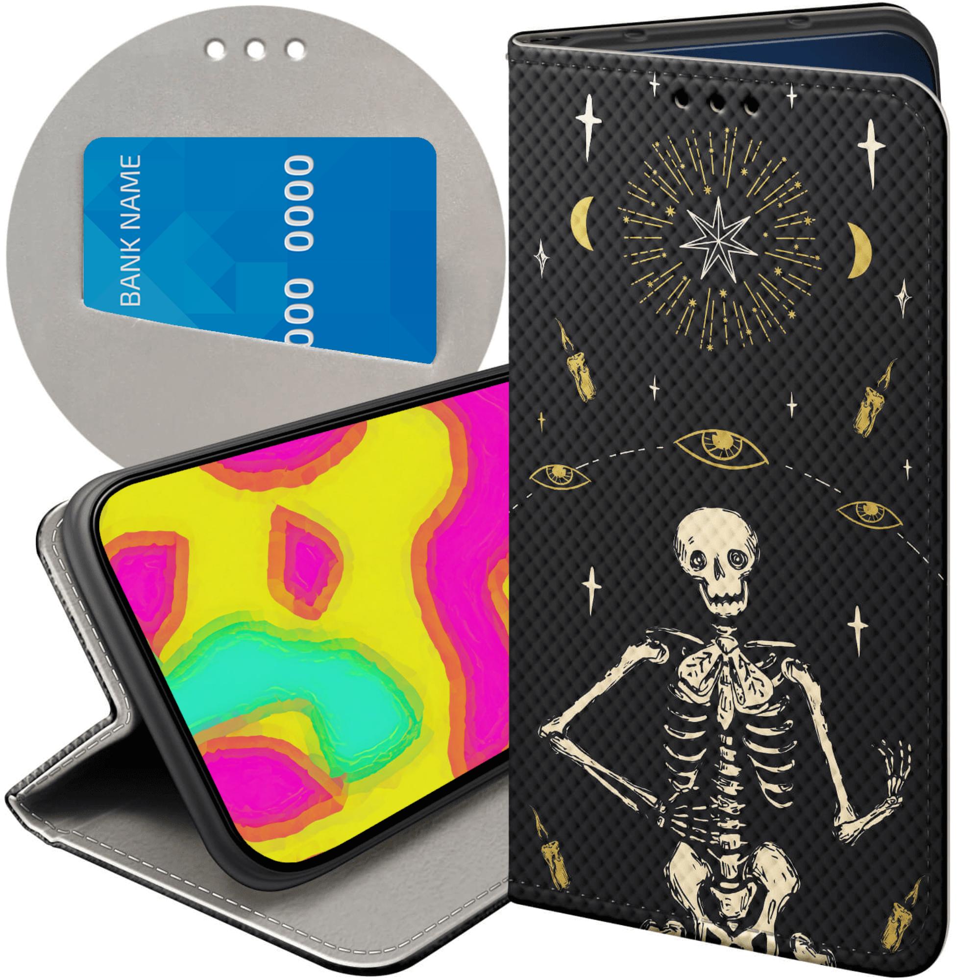 Etui Do Oppo A40 Czaszka Szkielety Memento Mori Gotyk Surrealizm Case