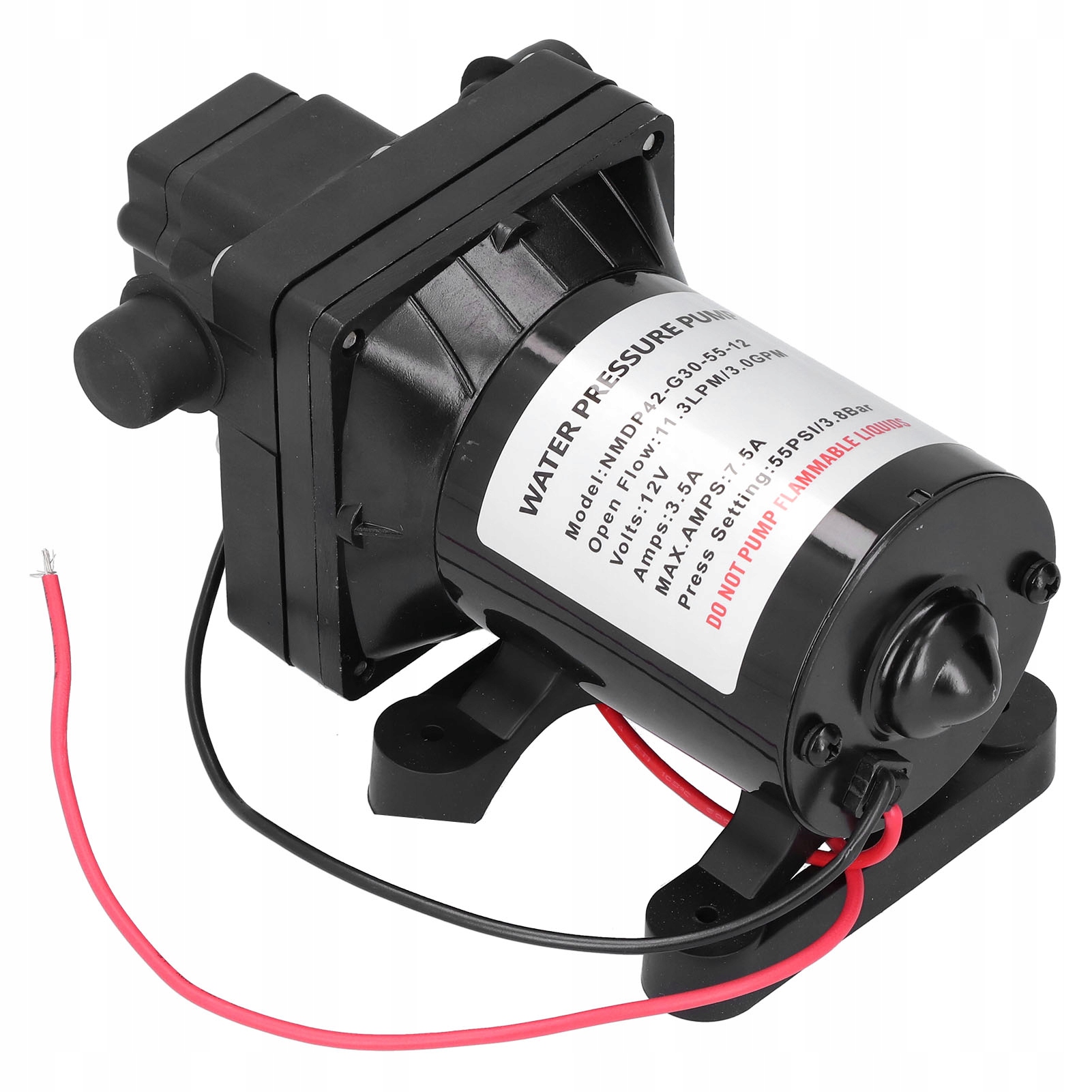 0032211 - Водяний насос тиску 12V 3.0 GPM 55 PSI RV