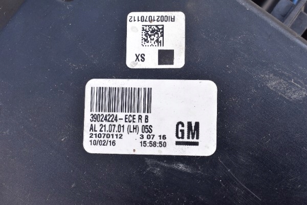 light left rear part OPEL INSIGNIA A LIFT 2013-2017 39024224