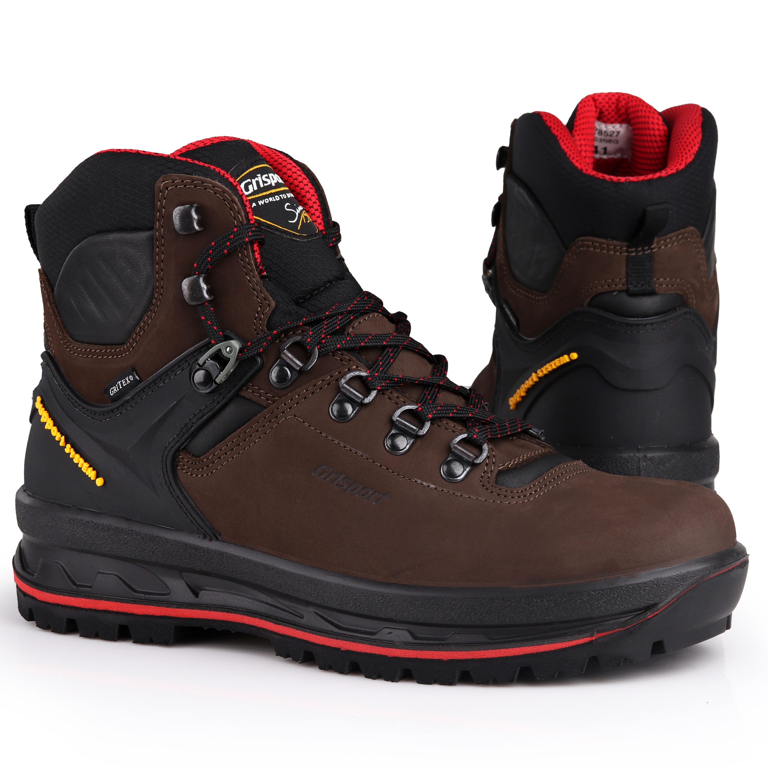 Buty trapery męskie Grisport Foca Nabuk Trekking 2 Gritex Vibram