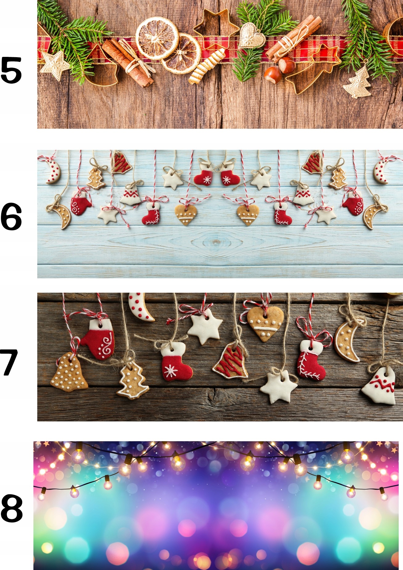 ŚWIĄTECZNA OSŁONA NA BALKON ŚWIĘTA ZIMA SUPER HIT Marka inna