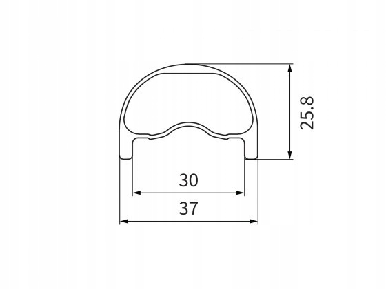 Obręcz Dartmoor Raven 29", 32H, karbon Model Obręcz Raven 29