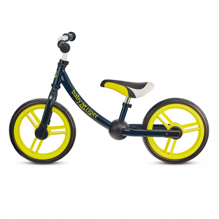 Rowerek biegowy Baby Tiger FLOW 12" LEKKI Rama Stalowa