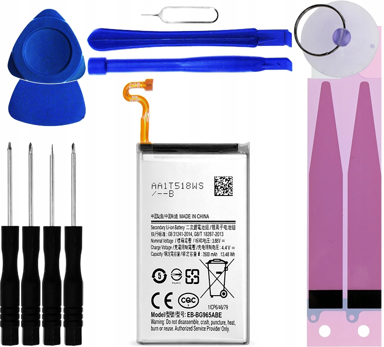 Nová batéria EB-BG965ABY Kapacita 3500 mAh pre Sam Galaxy S9+ G965W, G9650