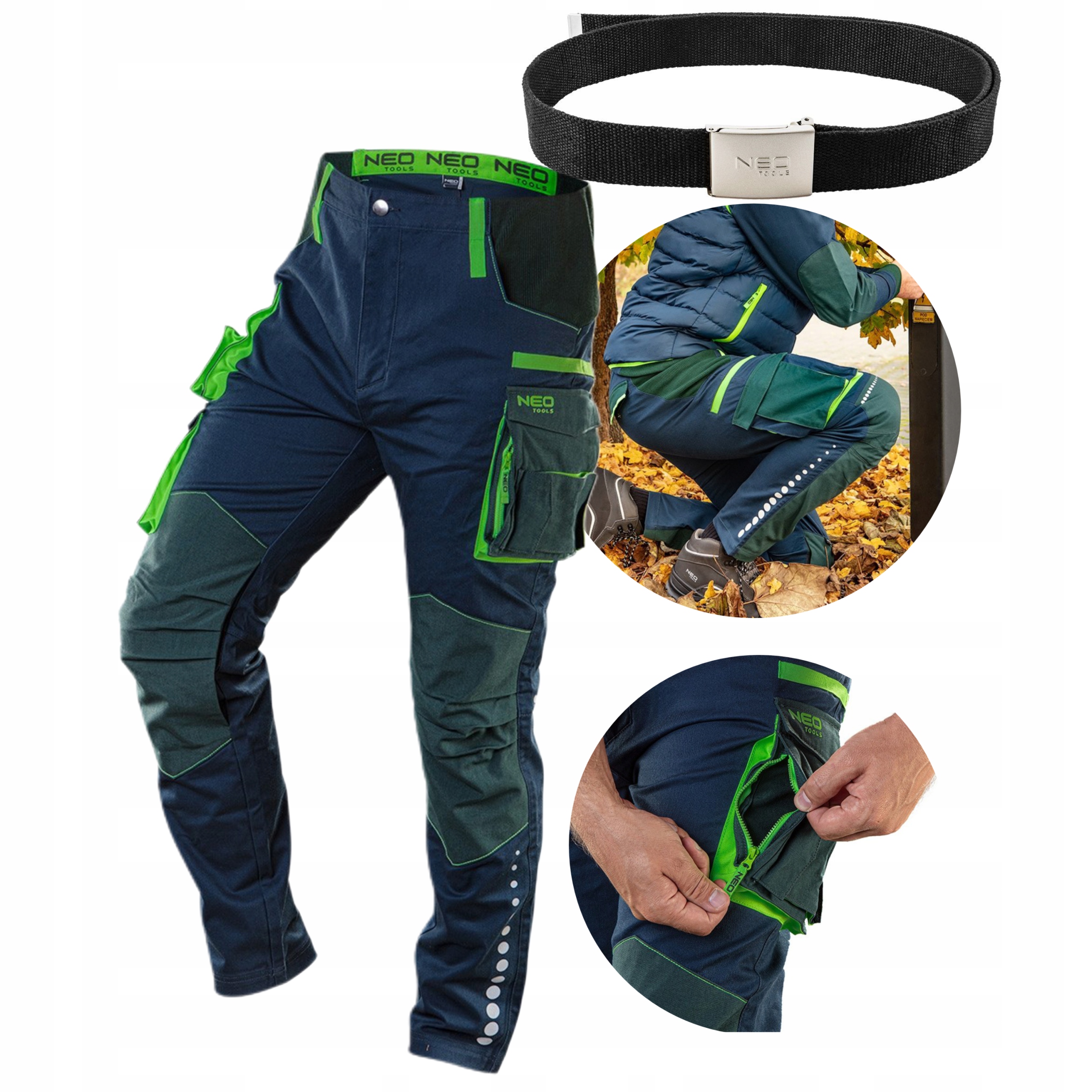 

Neo 81-226 Spodnie robocze Premium roz.XXL+ Pasek