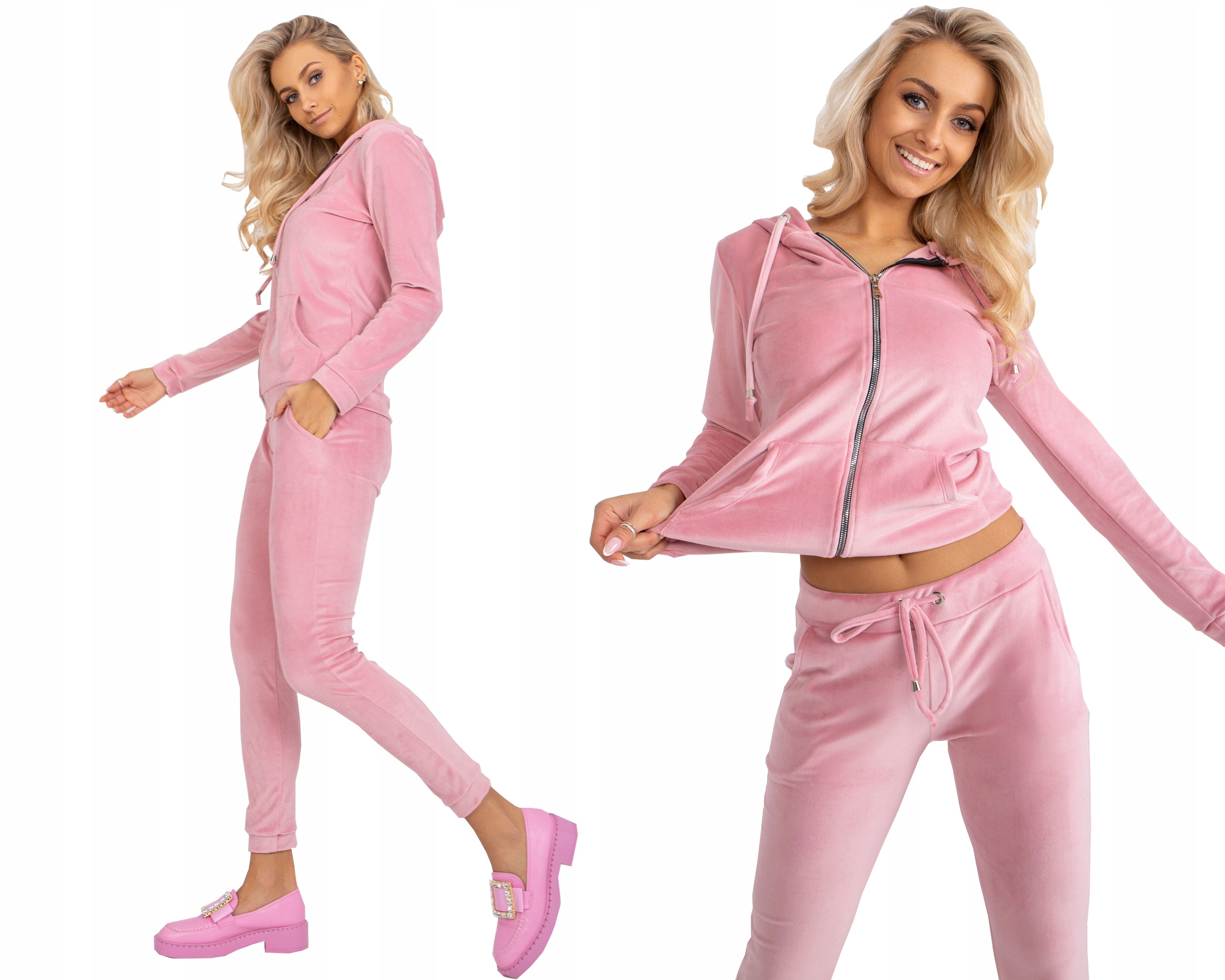 

Dres women Kaptur rozp. Welurowy F087 j.róż 38 M