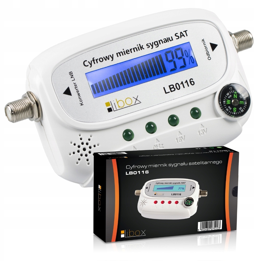 Digitální Měřič Satelitního Signálu Libox