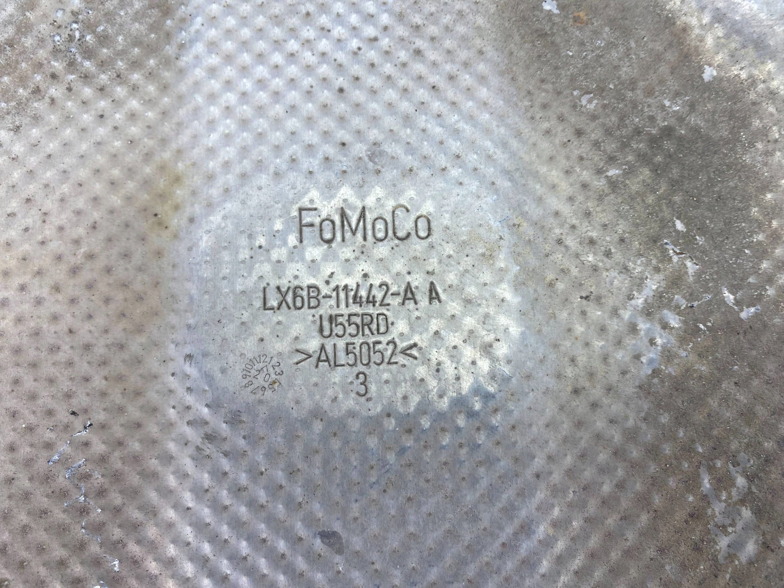 Blende Abdeckung termiczna Ford Escape IV Kuga MK3 2020+