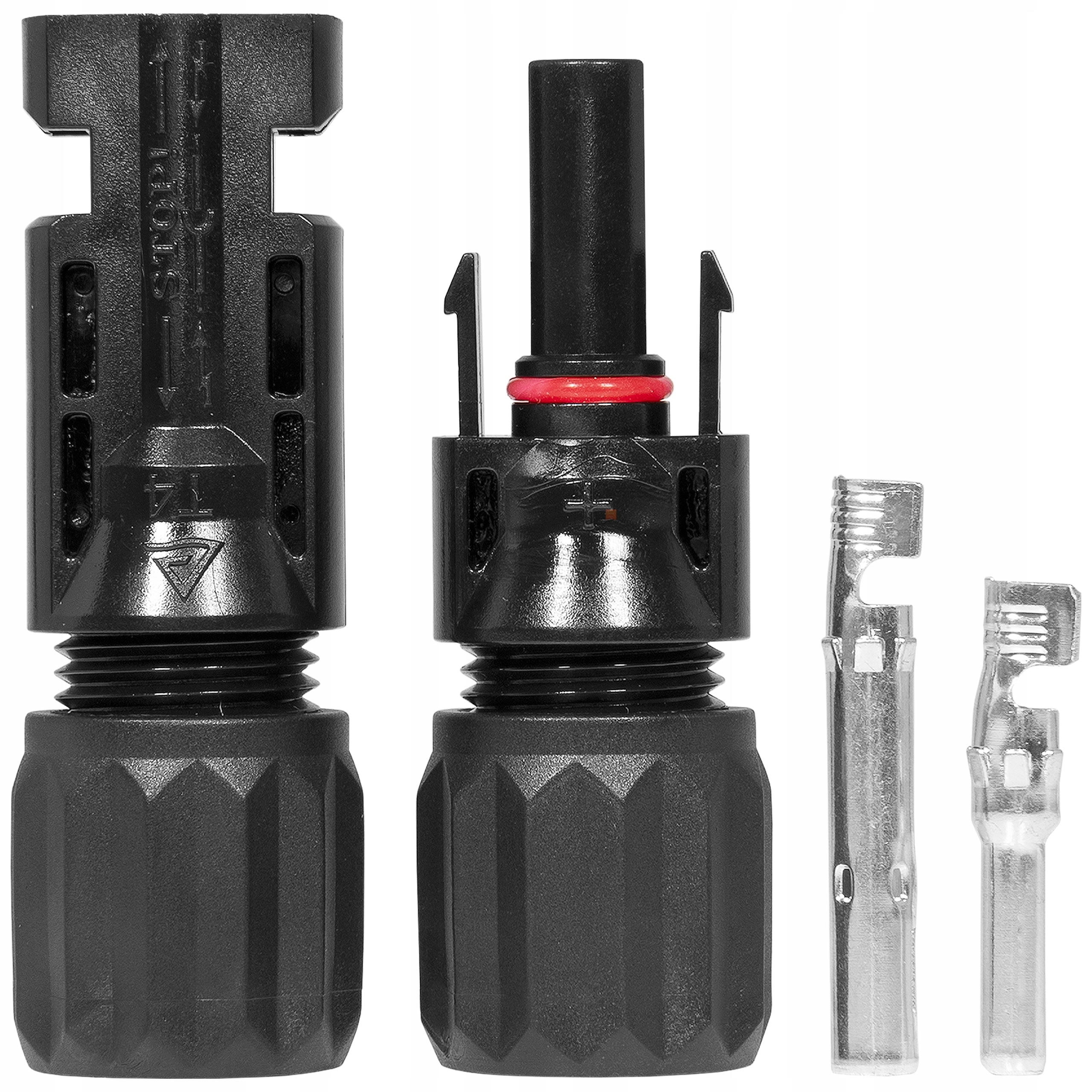 

Złącze solarne konektor MC4 z pinami IP67 1,0kV