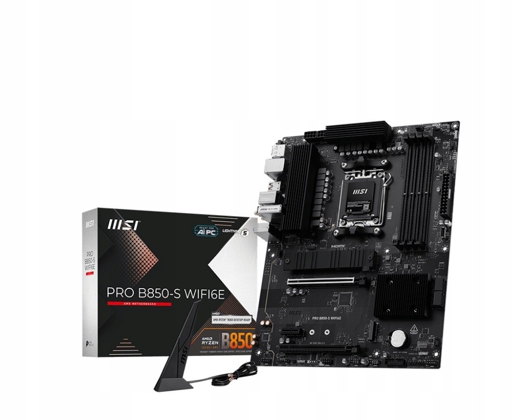 Msi Základná doska Pro B850-S WIFI6E AM5 4DDR5 Atx