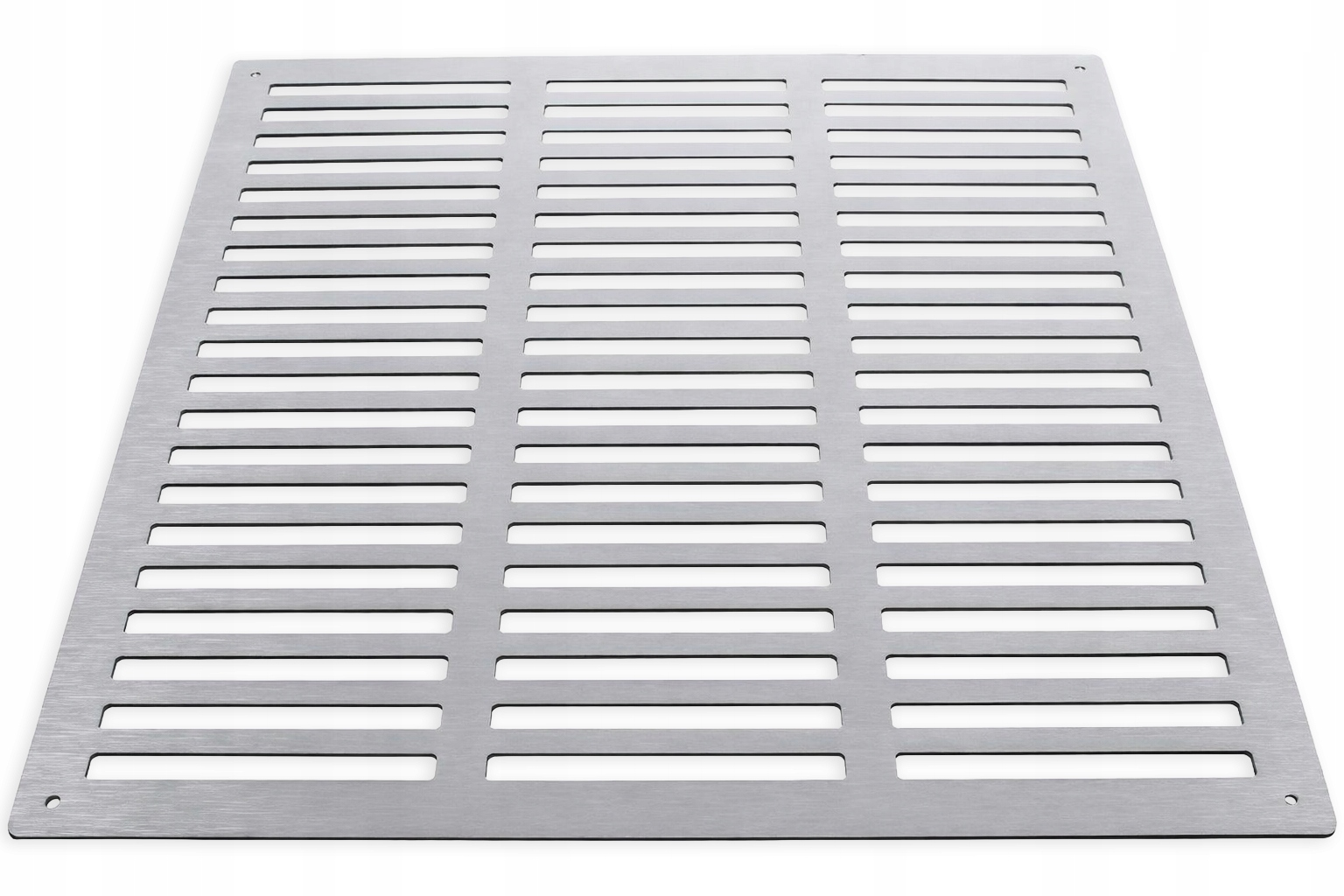 Ventilační Mřížka Dibond 40X40 CM Vnější Fasádní Stříbrná