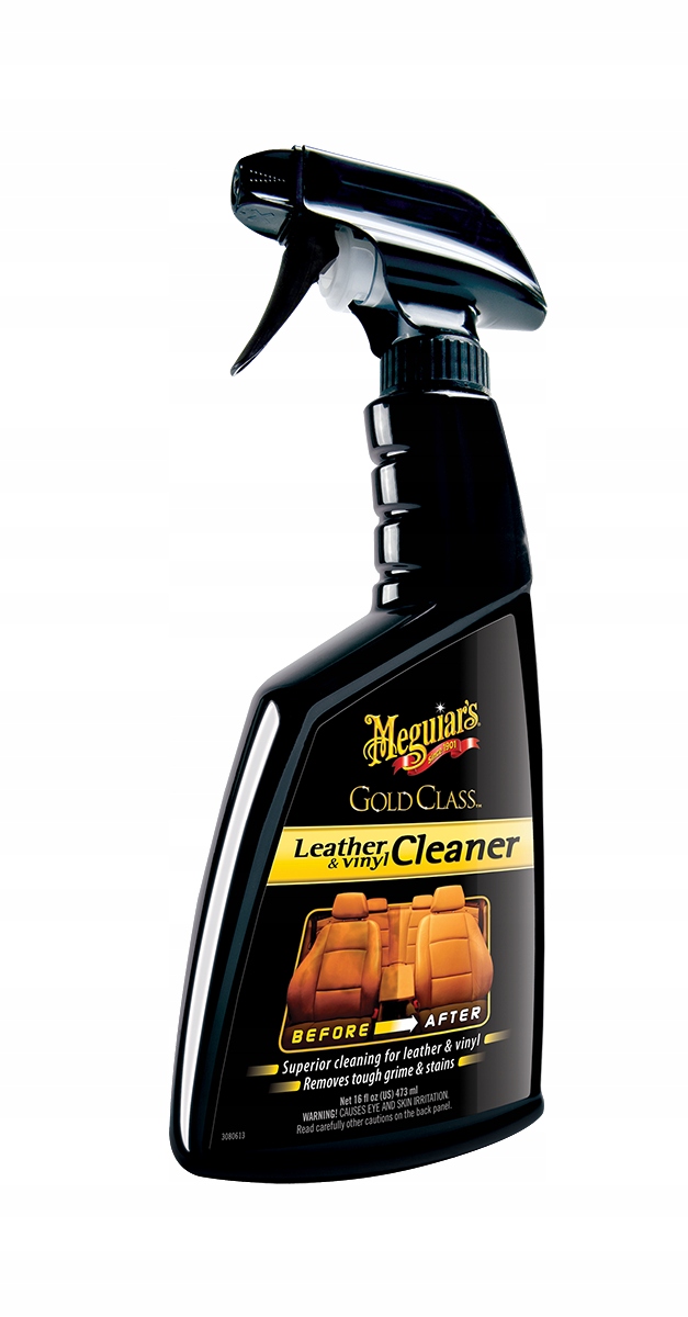 Meguiar's Gold Class Leather & Vinyl Cleaner 473 ml do skóry i winylu