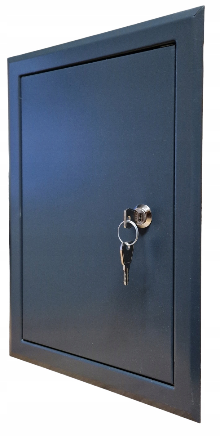 Drzwiczki rewizyjne metal DR-2 300x400 antracyt kluczyk 30x40 producent