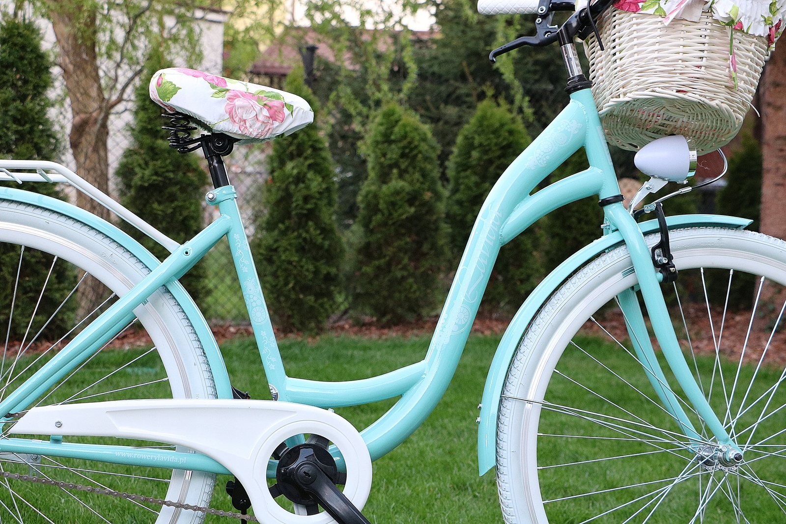 STYLOWY PIĘKNY ROWER MIEJSKI DAMSKI Z KOSZEM 28" DAMKA LAVIDA STYLE LAZUR Kod producenta LAVIDA kod