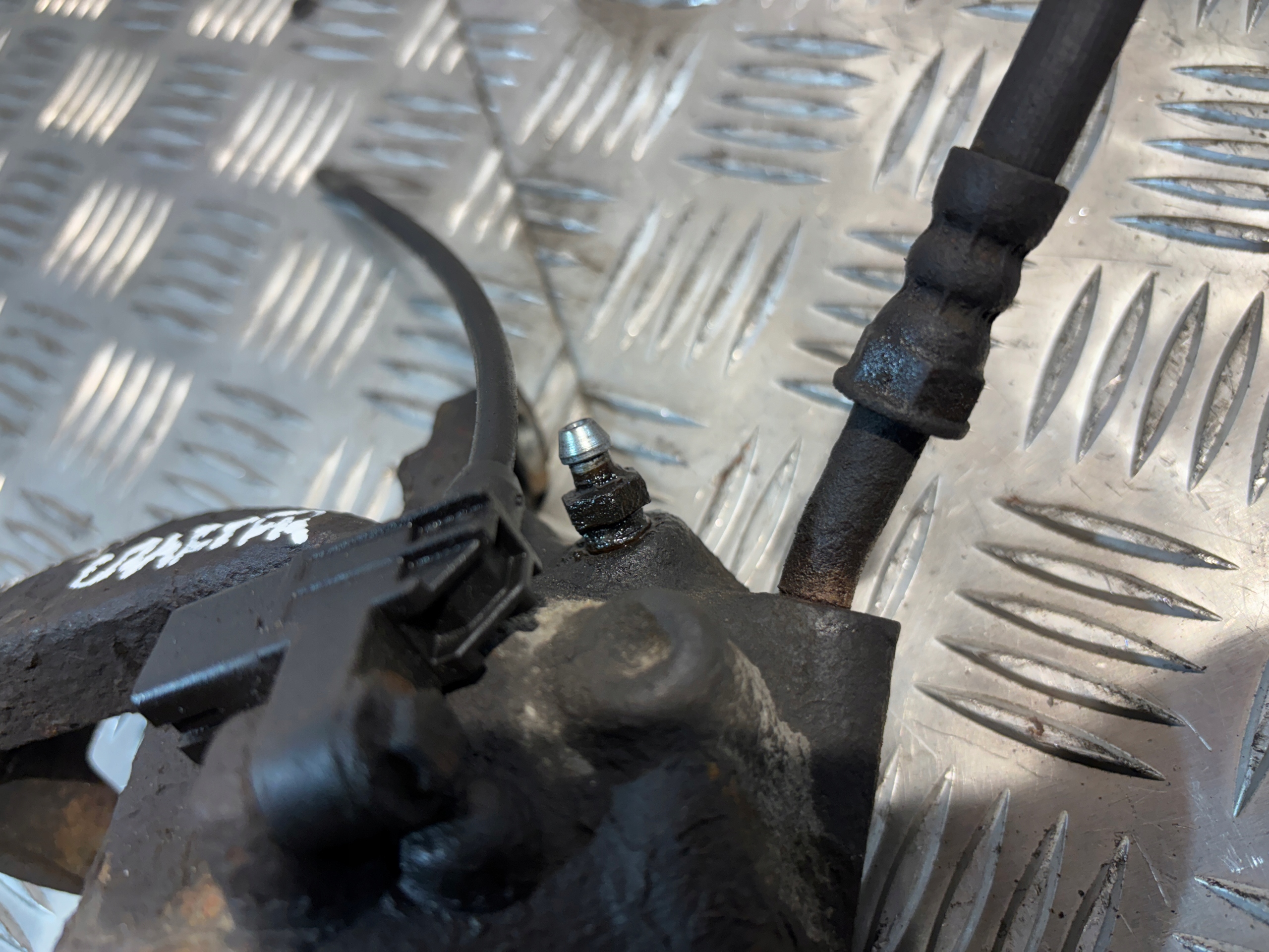caliper brake right rear part Volkswagen Crafter and 2,5TDI