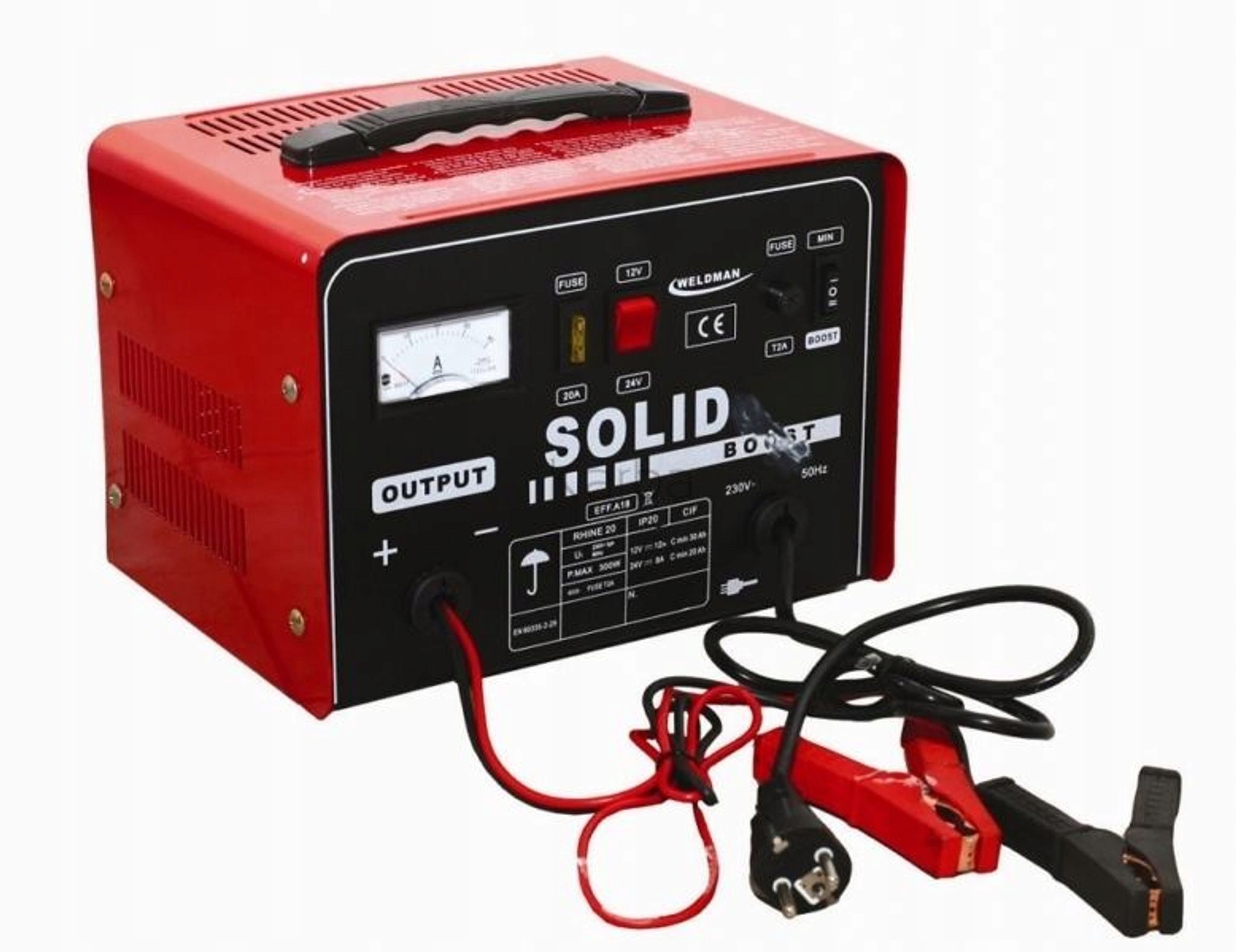 Usměrňovač Solid 30 230V 12/24V Weldman