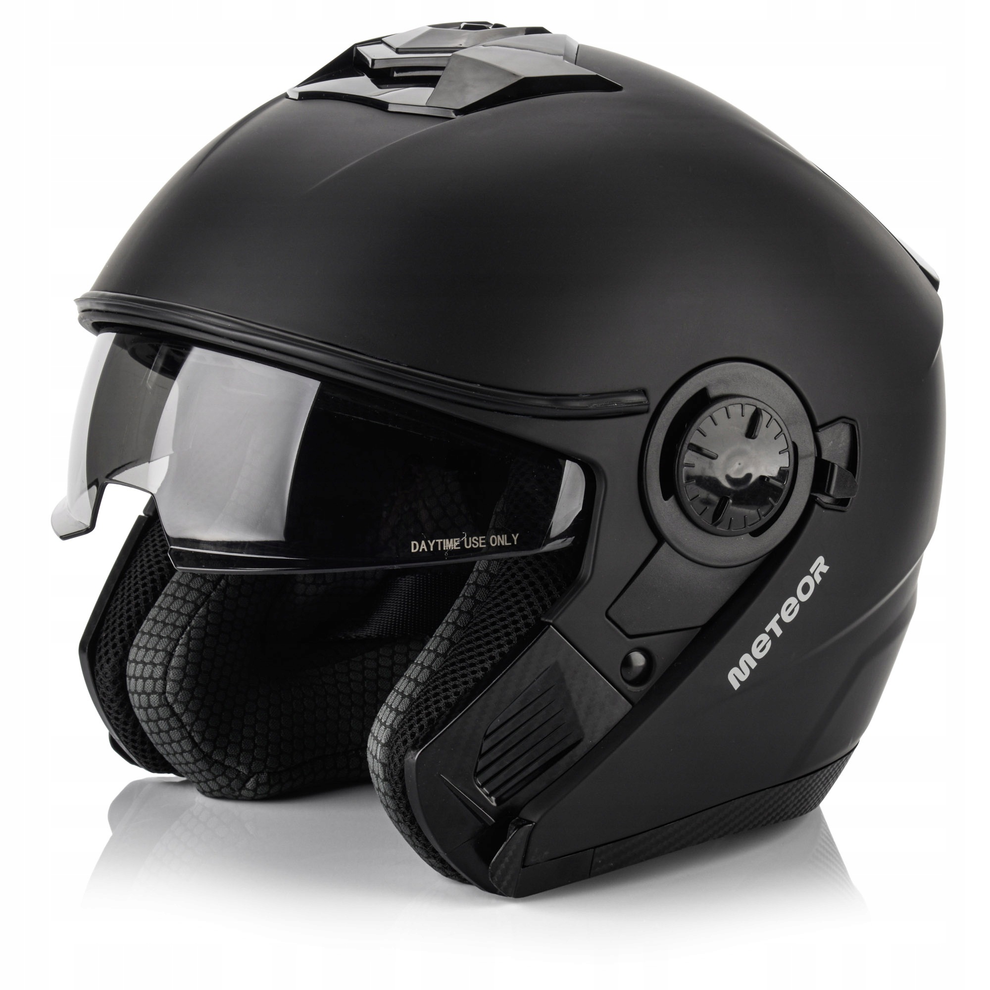 Kask na motorku S clonou a krytom na striešku veľkosť 57-58 Aerodynamická Hekato