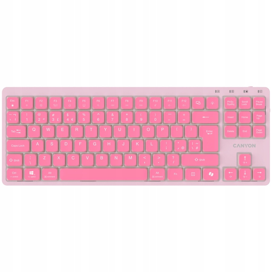 Canyon Ontype 10 Low Profile Klávesnica Drôtová Klávesnica En Usb Do Pc